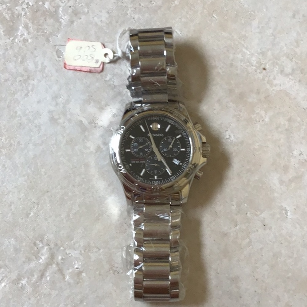 Pre own Movado Men's Watch Series 800 Chronograph - Picture 3 of 6
